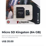 Micro SD Kingston - Img 58409157