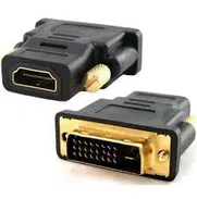 Adaptador DVI a HDMI (Hembra). Nuevos. Puntas doradas. 59218406 - Img 47943409