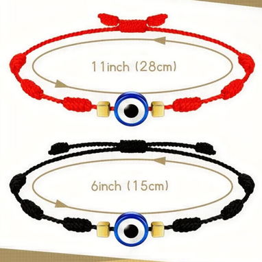 Bisutería. Pulseras ojo turco, mano de Fátima, cuarzo rosa - 2/6