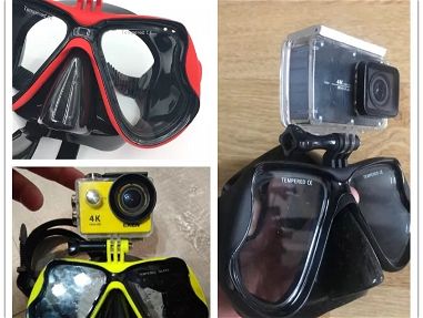 Máscaras para buceo/ careta y snorkel/ careta cristal polarizado - Img 66568012