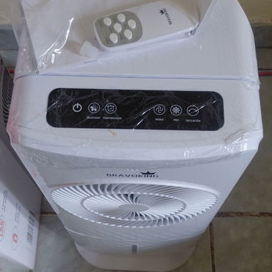 Ventilador enfriador evaporativo de aire con capacidad de 5,5 lts de agua - 2/4