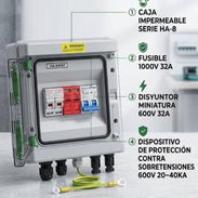 ☀️ Caja de Protección y Distribución Fotovoltaica para PANELES SOLARES!!!! - Img 56863730