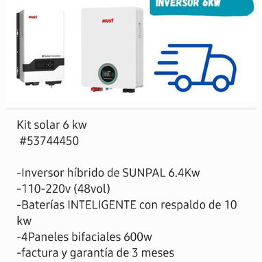 Kits Solares!!! Transporte Incluido‼️‼️ - Img 123061709