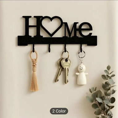 Colgador de llaves moderno, soporte para pared, decoración para baño, almacenamiento elegante y con estilo, .8usd - Img 121977702