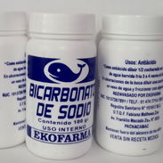 Bicarbonato de Sodio 100g  uso interno - Img 55475037