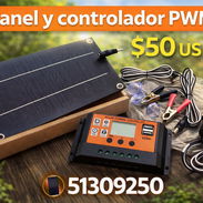 Controlador solar con panel pequeño - Img 56979743