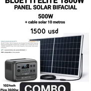 combo Bluetti Élite 1800w mas panel solar de 500W mas 10 metros de cable. la isla - Img 56711509