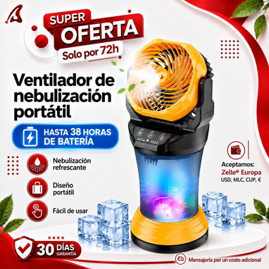 Ventiladores recargables - 4/5