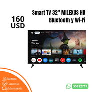 Smart TV 32" MILEXUS HD Bluetooth y Wi-Fi - Img 55631166