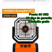 Ventilador Recargable de 20000mah modelo X11 y FX13 - Img 57033856