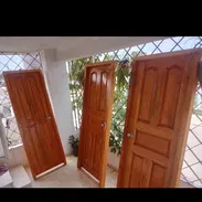 Puerta de madera de cedro todas las medidas para exterior y interior - Img 55793098