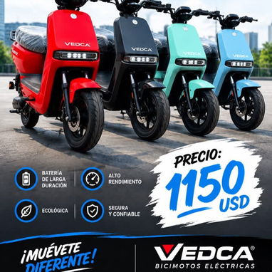 Motorinas eléctricas VEDCA. Motorina rx combat. Bicimoto vedca - 4/4