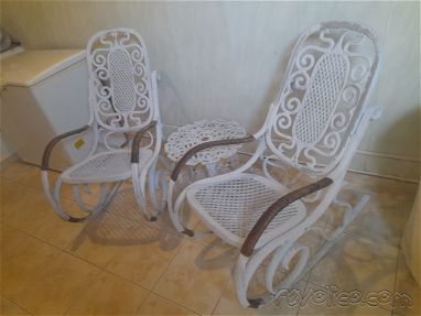 Vendo sillones de aluminio - Img 66748532