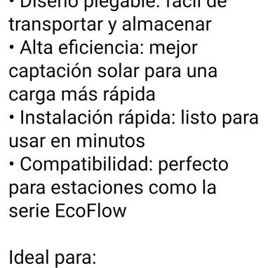 Paneles solares portátiles ecoflow original - 2/7