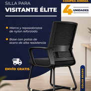 Silla Visitante Élite Color Negro - Img 56614165