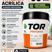 MC-Pintura importada BLANCO 15 L (10m2 x L) - Img 56424870
