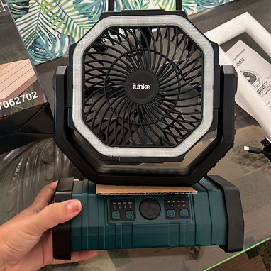-Ventiladores recargables F6, 20000mAh - Img 121644613