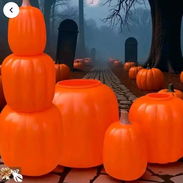 Set de Torre de Calabazas 65cm alto (REBAJADO)Hallowen Decoración - Img 58199414