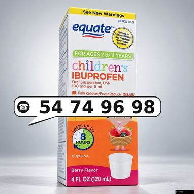 Suspension Oral Ibuprofeno Equate Infant - 3/3