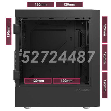 ✅✅52724487 - Chasis Gaming ZALMAN T7 + 2 fanes✅✅ - Img 93343570