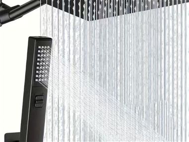 lampara para exterior con panel solar y duchas de 2 en uno - Img main-image