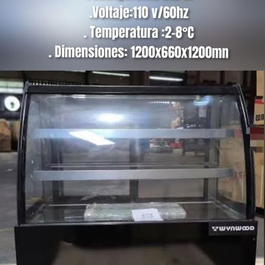 Cocina con horno de 6 hornillas, exhibidora y exhibidor horizontal - Img 126658913