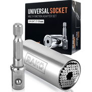 Herramienta de enchufe universal, juego de adaptador de enchufe de agarre ajustable mecánicos, manitas, herramientas pa - Img 54121341
