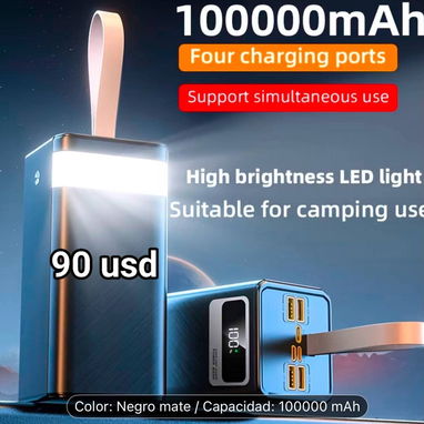 Cargador portátil (powerbank) 70000mah - Img 123237073