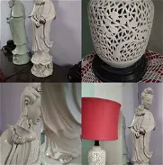 Diosa y lámpara de porcelana - Img 45874241