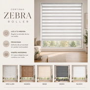 Cortina Roller Enrollable Majestic Imperial / cortinas Zebra Roller / 📍Disponibles en Plaza y La Lisa - Img 57829104