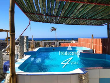 ⚓Se renta una casa con piscina,  de 5 habitaciones climatizadas en la playa de Guanabo, RESERVA POR WHATSAPP 52463651⚓ - Img 45424763
