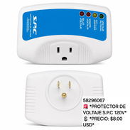 58296067  🚨 *PROTECTOR DE VOLTAJE S.P.C 120V* 🚨 💲 *PRECIO: $8.00 USD* 🛡️ Garantía: 7 días - Img 55983558