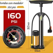 ✅Bombas con medidor de aire y✅ compresor ✅Bielas de Bicimoto, ✅ posapies , ✅capa de moto, ✅candado - Img 56380840