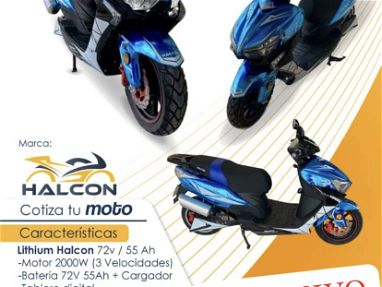 Moto Halcon Nueva 72/55ah!! 2500USD - Img main-image