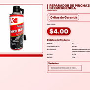 REPARADOR DE PINCHAZOS DE EMERGENCIA . - Img 57566787