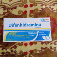 Difenhidramina, benadrilina de 25 mg - Img 55564206
