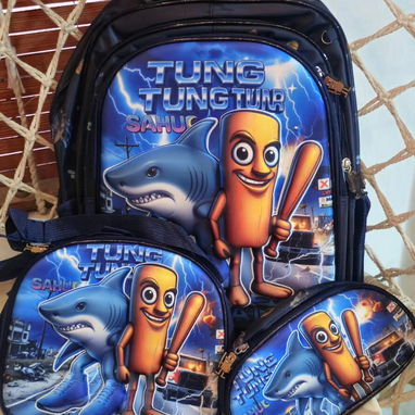 Mochilas de tres piezas con ruedas - 3/4