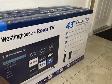 -SMART TV ROKU FULL HD Westinghouse de 43 pulgadas. Nuevo en su caja. 380 USD ó MN al cambio - Img 65444432