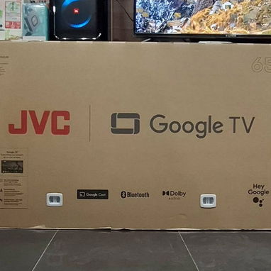 Smart TV 65 pulgadas JVC QLED 4K UHD Google TV Precio $650 USD Transporte Incluido - Img 122127724