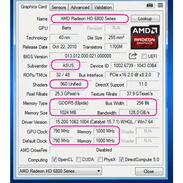 Tarjeta de video Asus AMD Radeon HD6850 - Img 45385729