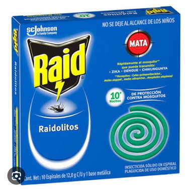 Espirales mata mosquitos. La Caja trae 10 espirales, súper efectiva para espantar a los mosquitos - 3/3