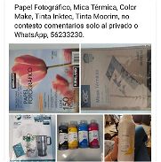 Papel fotográfico, Micas Térmica, Color Make, Tinta Moorin y Tinta Intek. - Img 45832226