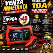 🔥⚡ ¡CARGADOR 12V / 24V – 10A! ⚡🔥 🔋 Un solo cargador para múltiples necesidades. Compatible con todo tipo de baterías, - Img 57070713