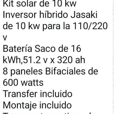 Todi lo que necesitas paneles kit completos y batería - 7/10