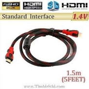 Cable HDMI HDMI de//3mt-10 USD//1.5mt-6 USD//Empate HDMI-3 USD/// - Img 43134118