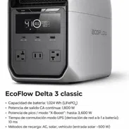 Eco flow Delta 3 clásica en 750 usd con transporte cerca a centro Habana y 7 días de garantía - Img 56173762