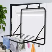 Tendedero metálico Plegable para colgar detrás de la puerta 🍂 - Img 55624171