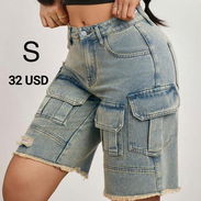Short mezclilla y conjunto short y blusa - Img 55549747