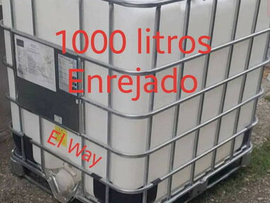 Tanques de agua de 1000 litros enrejados - Img main-image