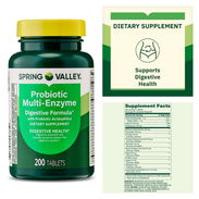 PROBIOTICOS CON ENZIMAS DIGESTIVAS DE 200 tabletas a 26 usd - Img 52226987